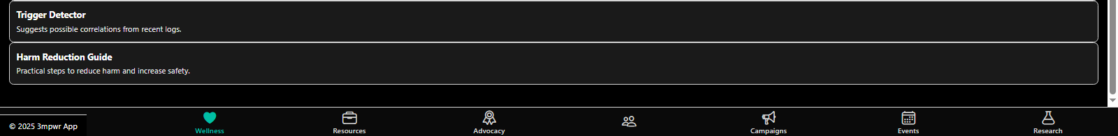 Additional wellness options
